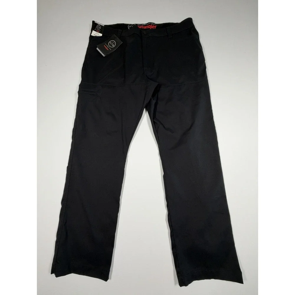 NWT Wrangler ATG Pants Men's 40x30 Synthetic Utility Pant Black Hiking Outdoor